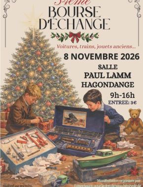 Bourse d'échanges de jouets anciens et miniatures